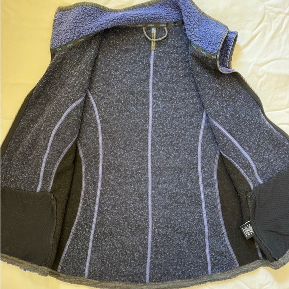 Kuhl purple wool vest womens size L - Picture 5 of 7